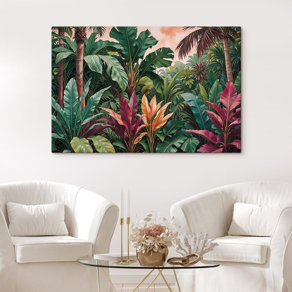 Verdure aux fleurs vives — intérieur 2
