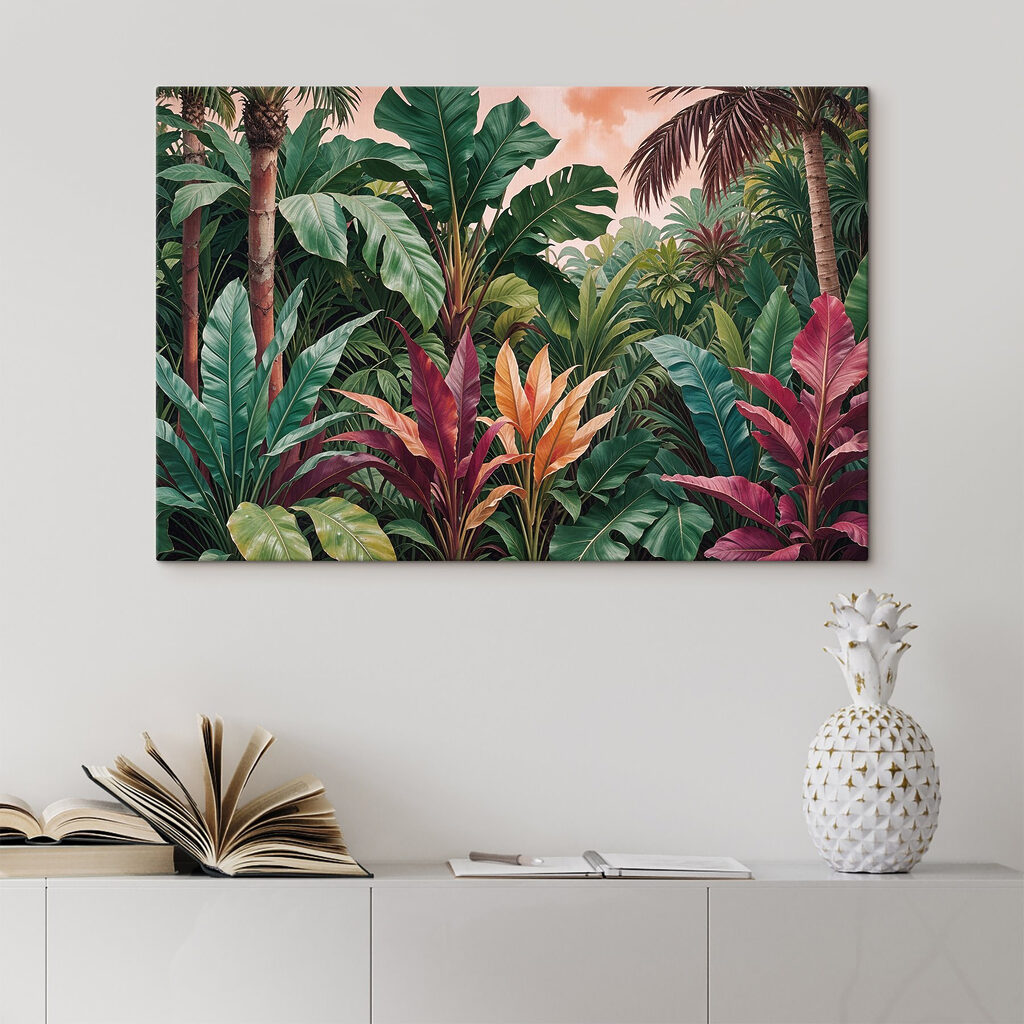 Verdure aux fleurs vives — intérieur 3