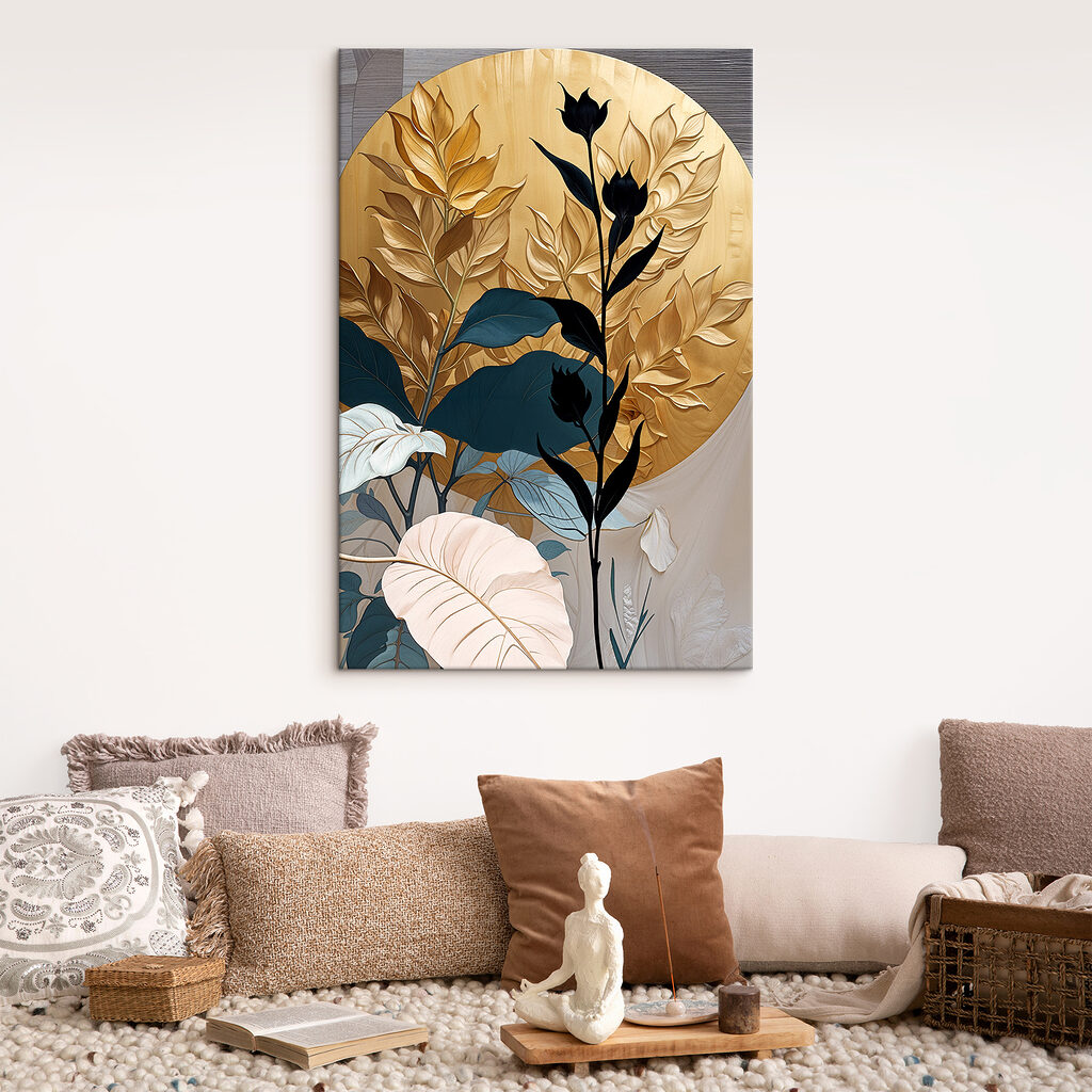 Feuillage en contraste — intérieur 2