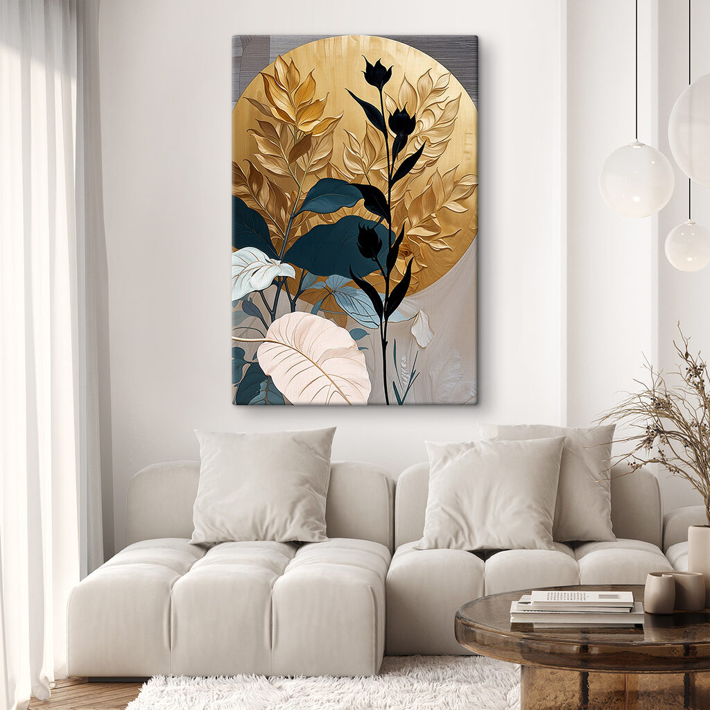 Feuillage en contraste — intérieur 1