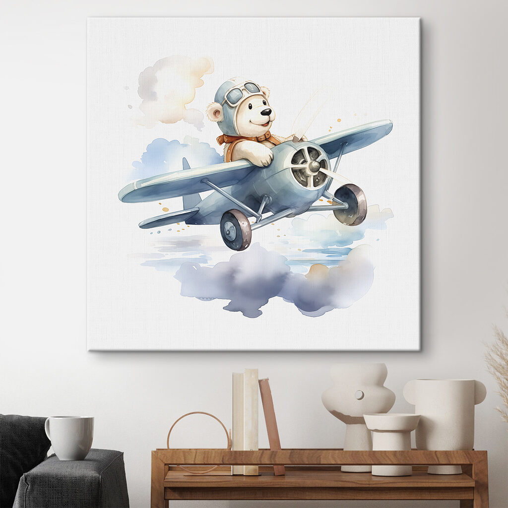 Ourson aviateur — intérieur 2