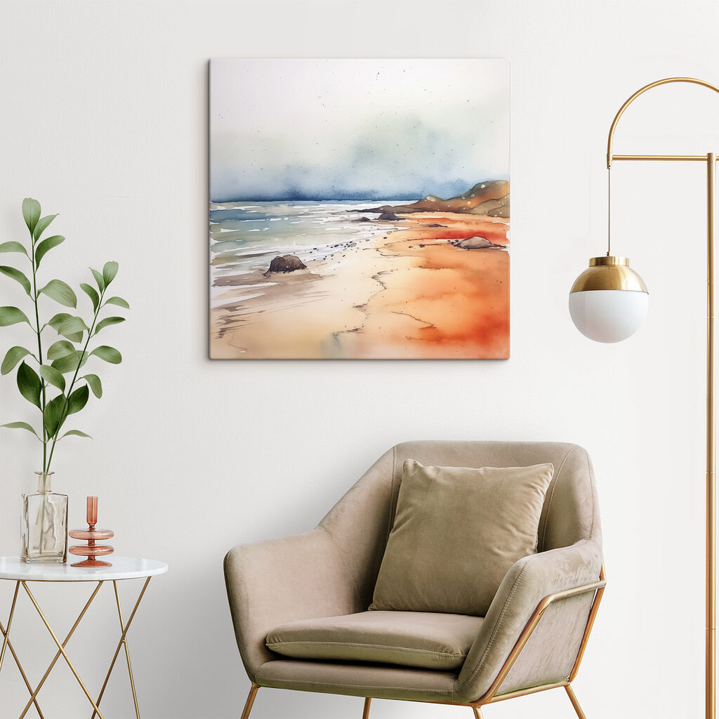 Rivage à l’aquarelle — intérieur 2