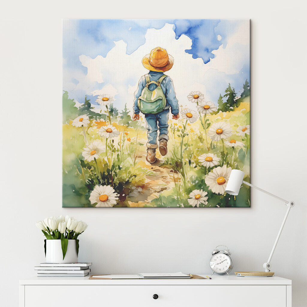 Balade parmi les marguerites — intérieur 2