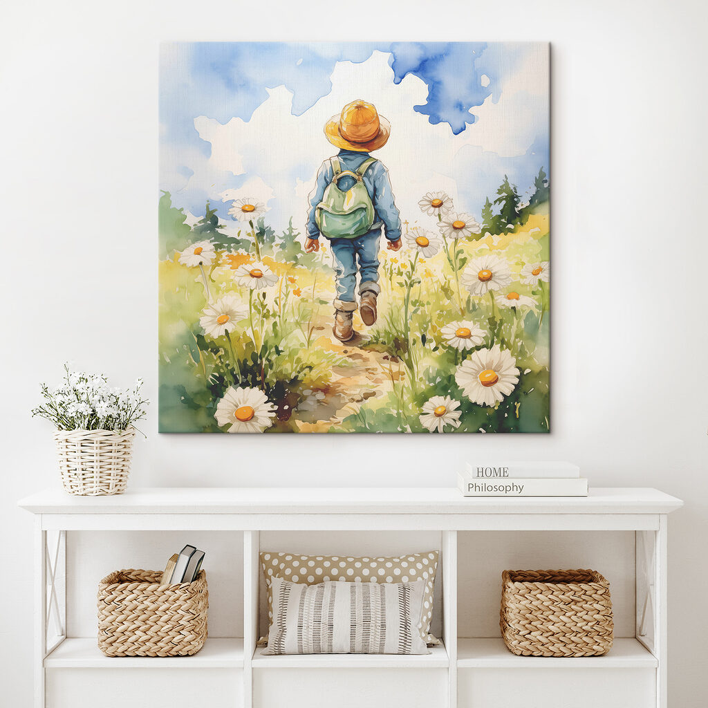 Balade parmi les marguerites — intérieur 1