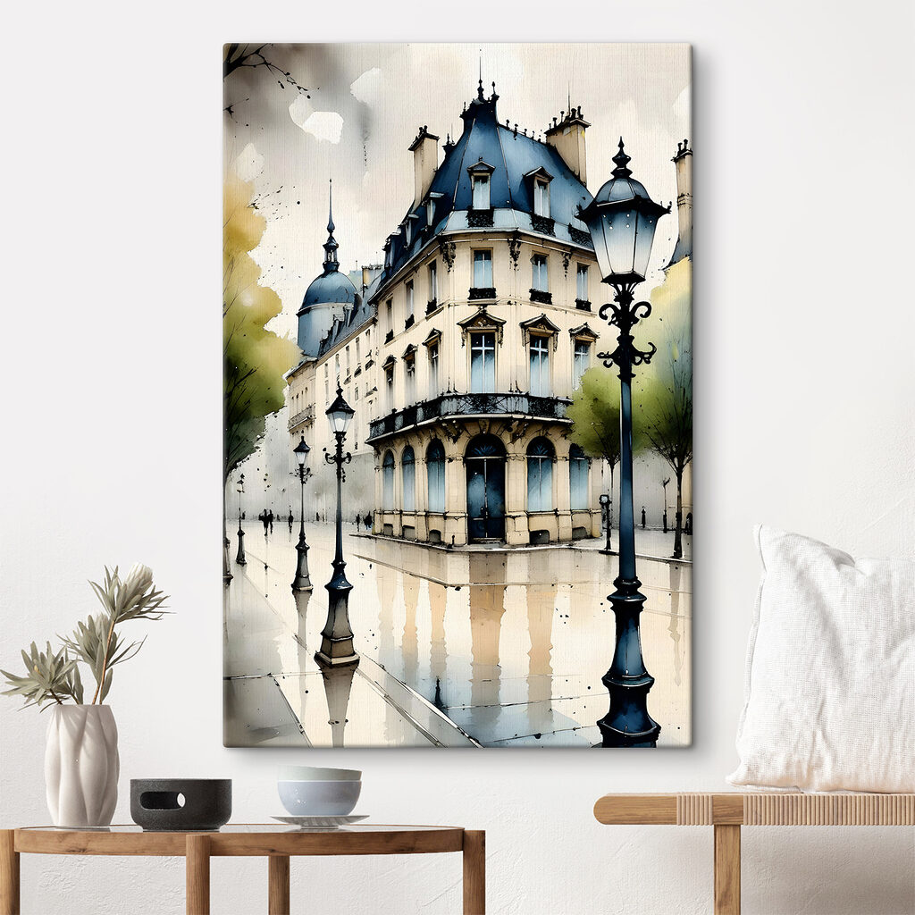Réverbères et maison d’angle — intérieur 2