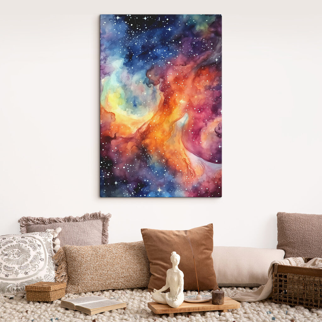 Nuage d’étoiles dans un intérieur
