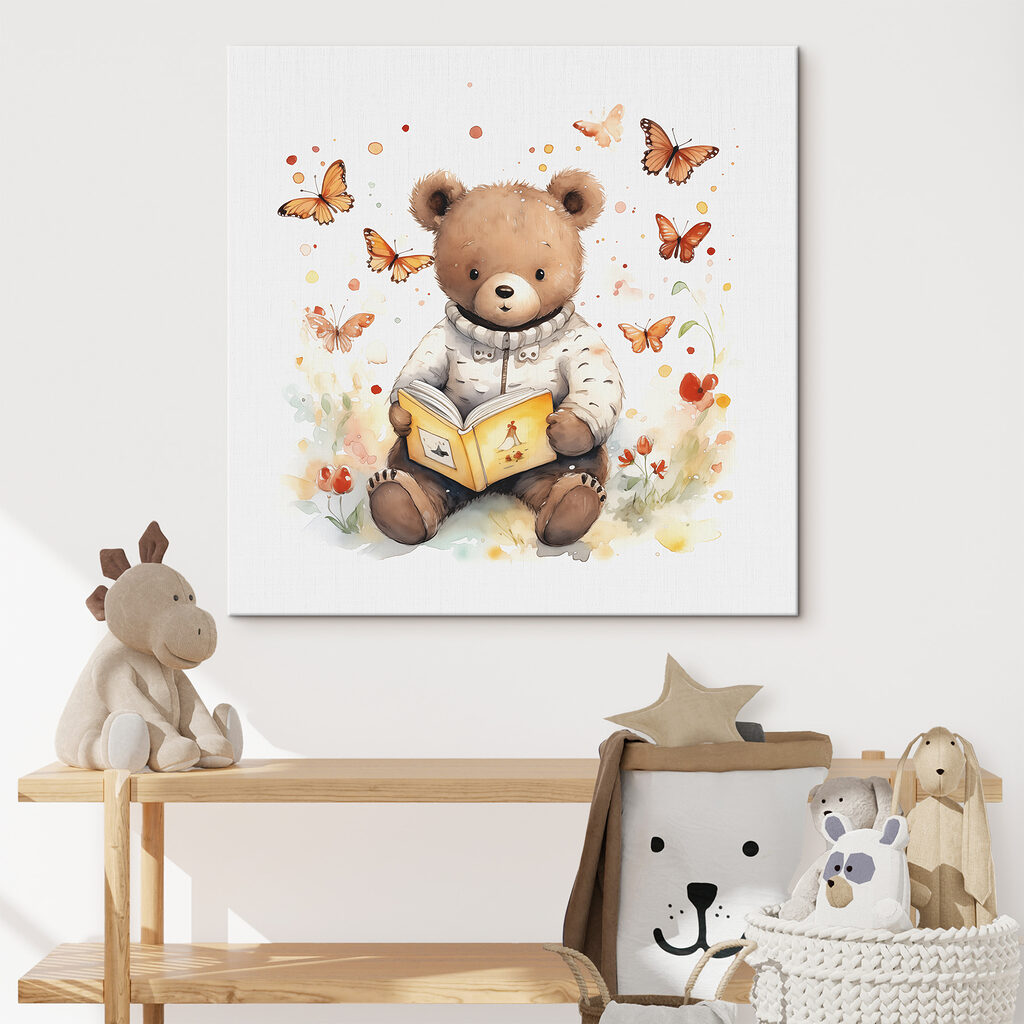 Ourson lecteur — intérieur 2