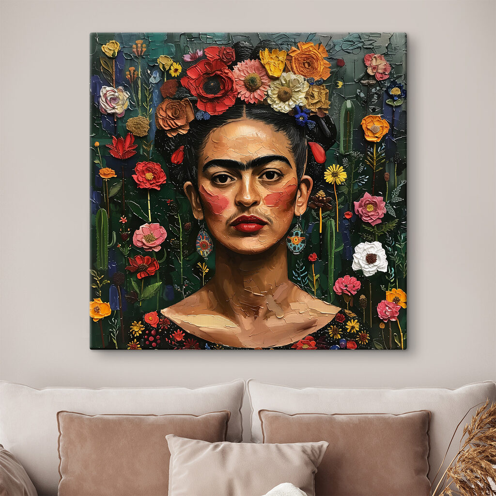 Frida au jardin fleuri — intérieur 2