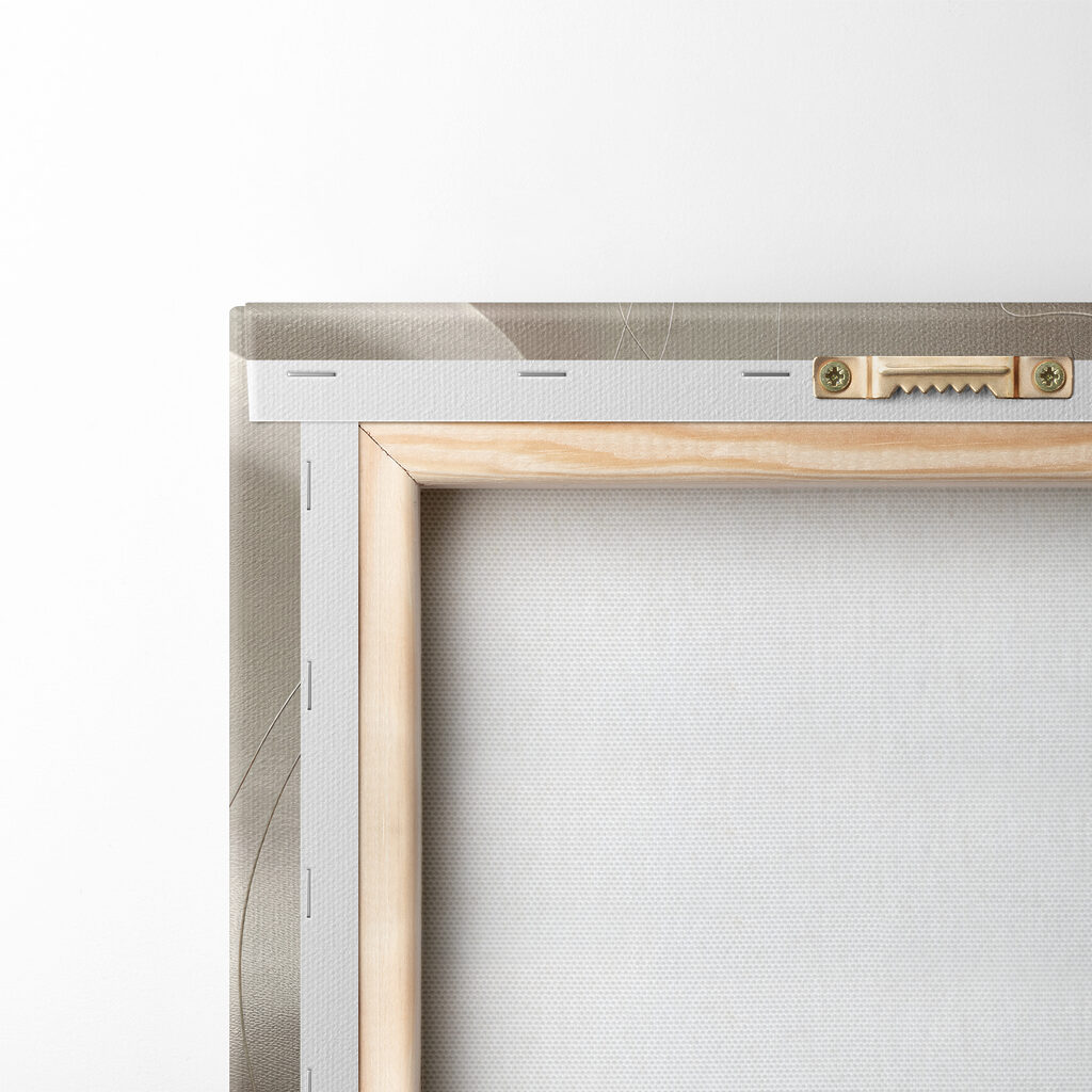 Lignes sur gris ondulé — dos