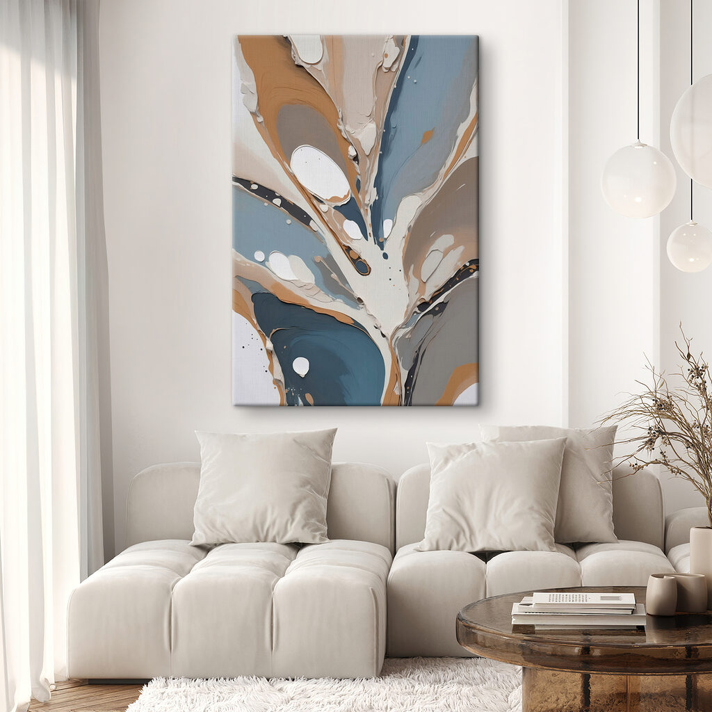 Coulées aux tons sable — intérieur 2
