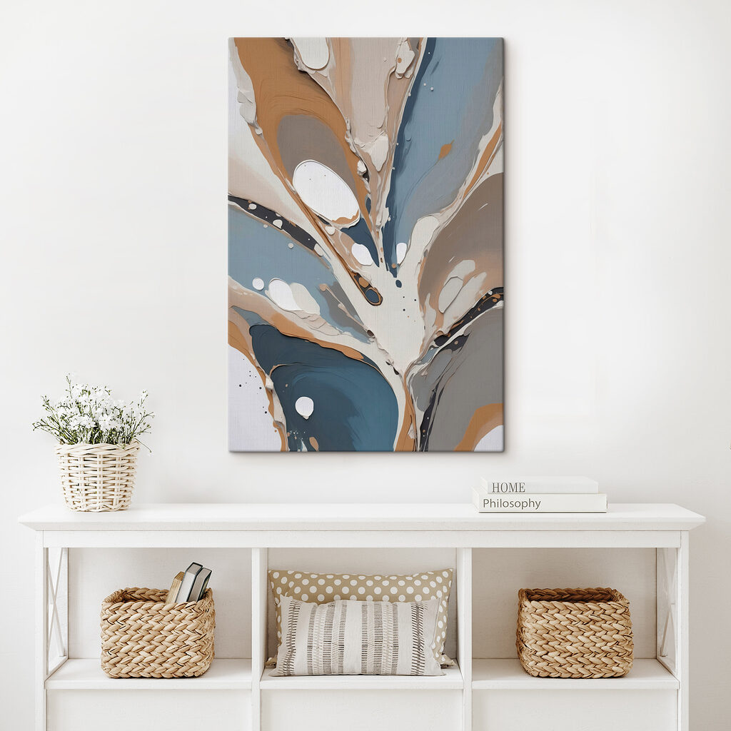 Coulées aux tons sable — intérieur 1