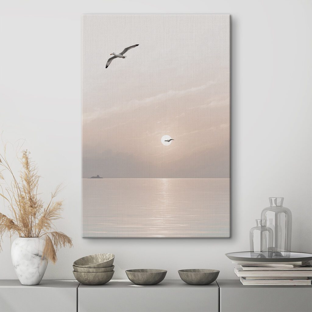 Mouettes du soir — intérieur 3