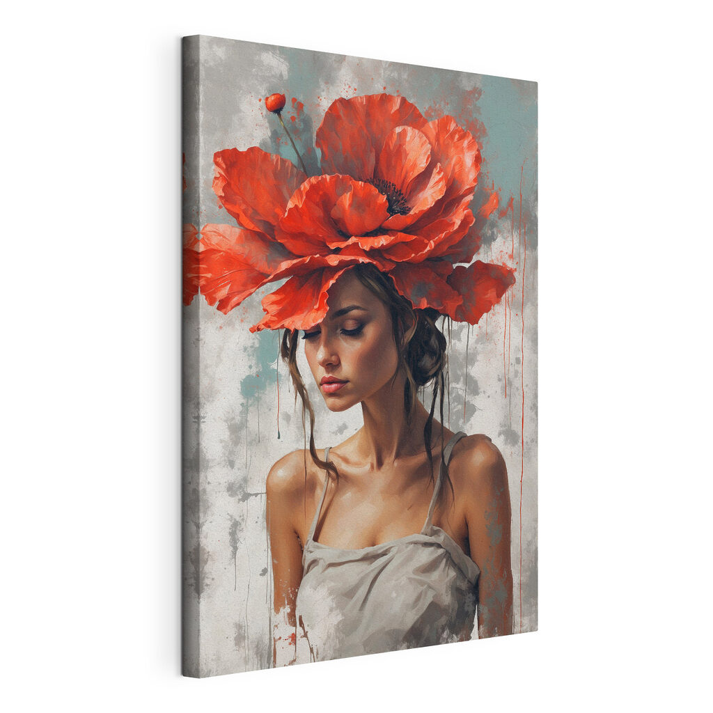 Un coquelicot pour chapeau — vue du produit