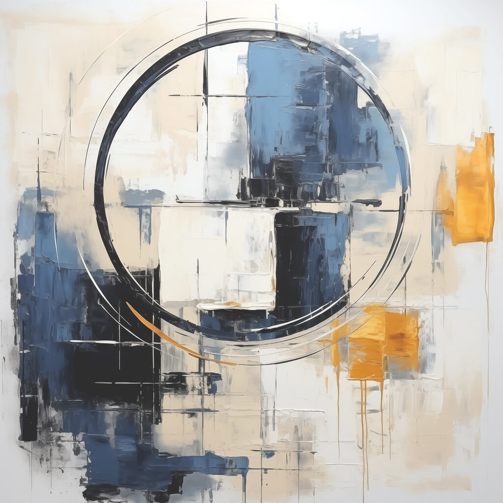 Cercle et couleurs — motif complet