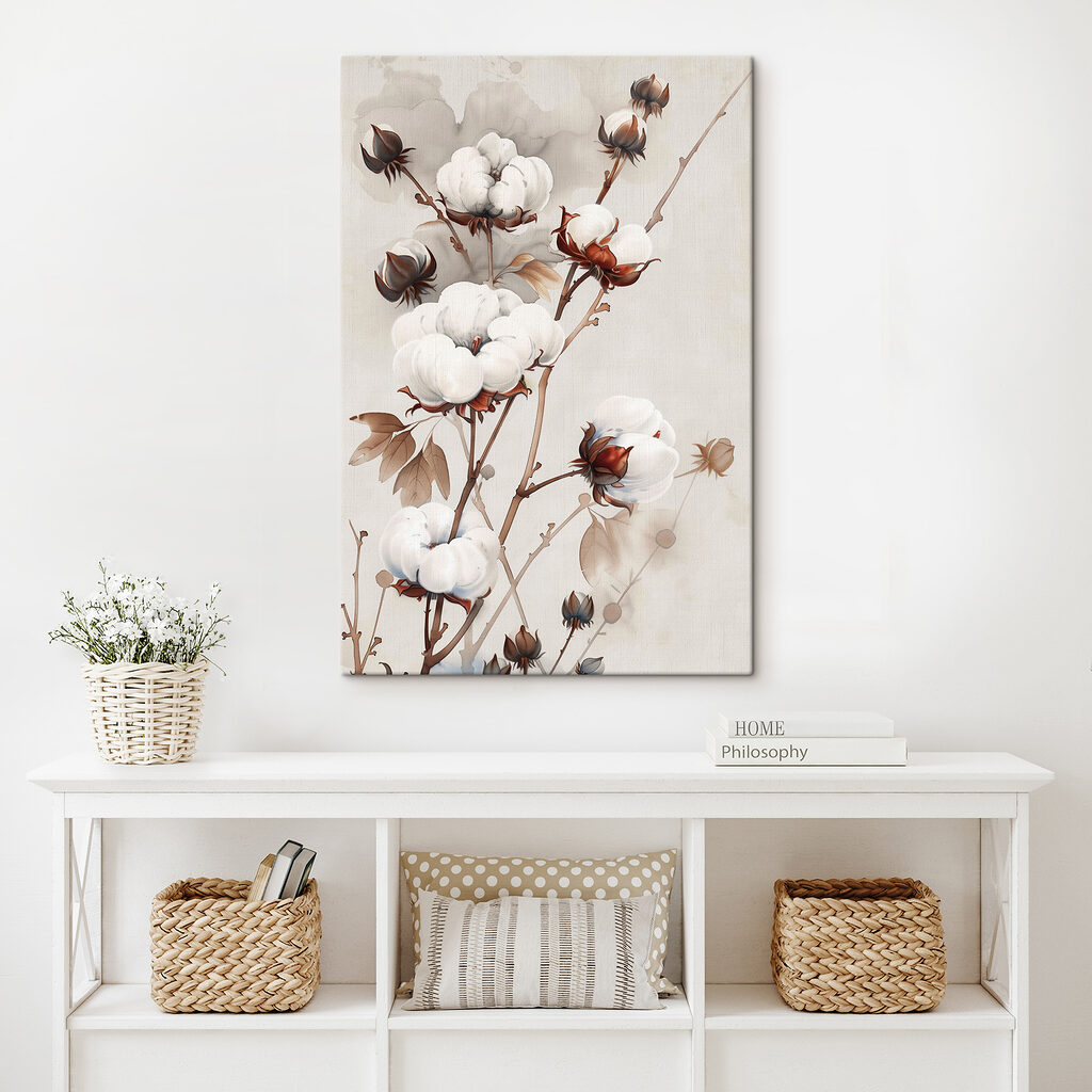 Coton sur beige doux — intérieur 2