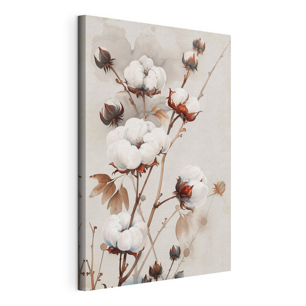 Coton sur beige doux — vue du produit