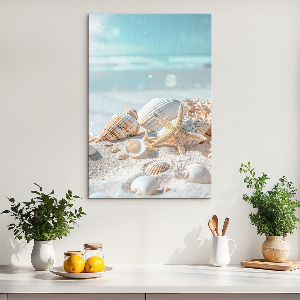 Coquillages et mer claire — intérieur 1