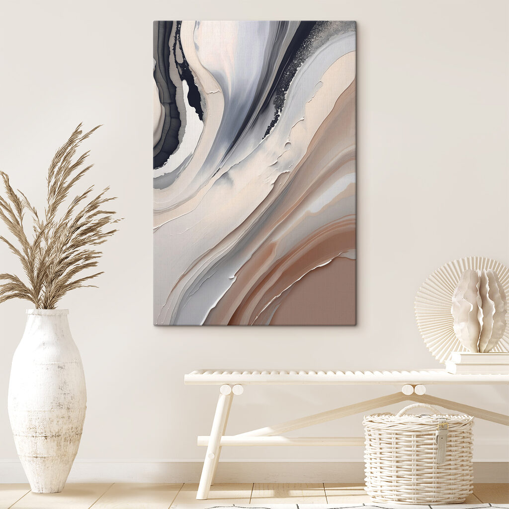 Strates grises, tons sable — intérieur 3