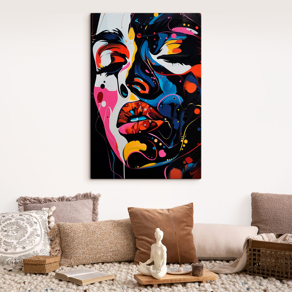 Yeux clos en couleurs — intérieur 2