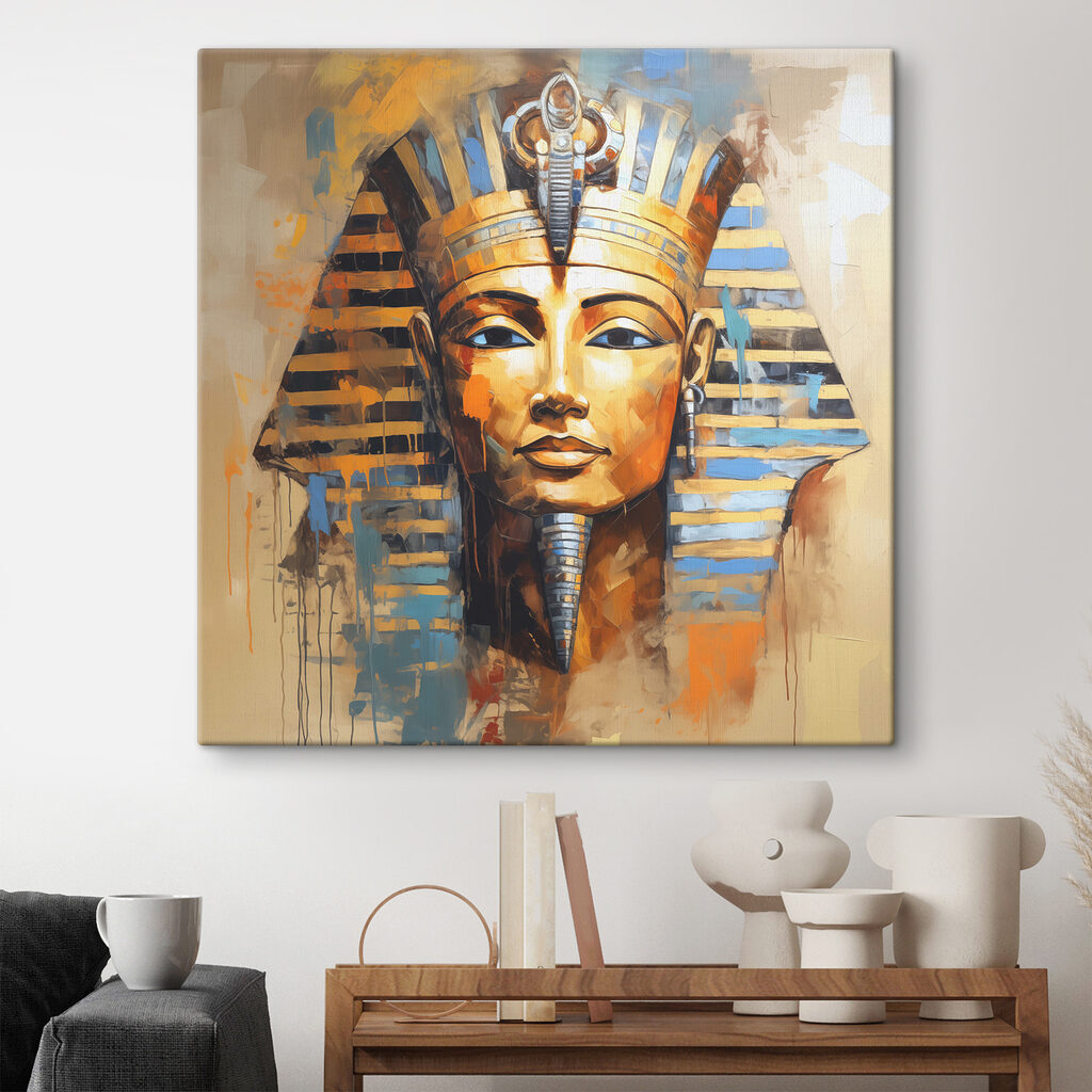 Pharaon aux tons chauds — intérieur 2