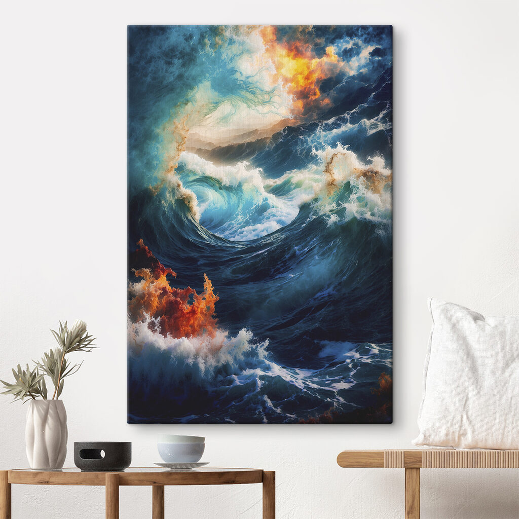 Une vague embrasée — intérieur 3