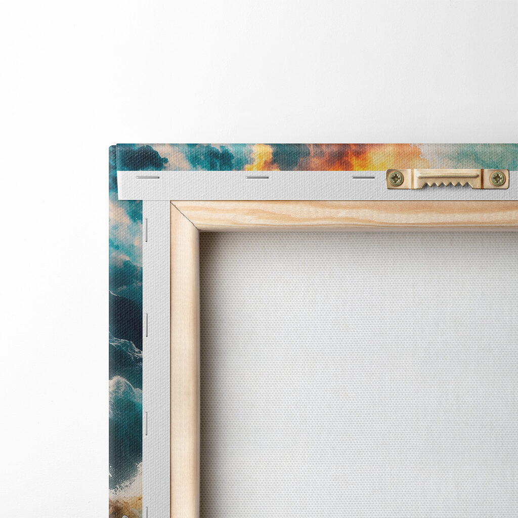 Une vague embrasée — dos