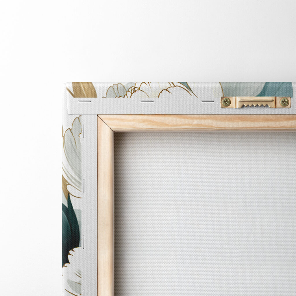 Fleurs blanches, ombres bleues — dos