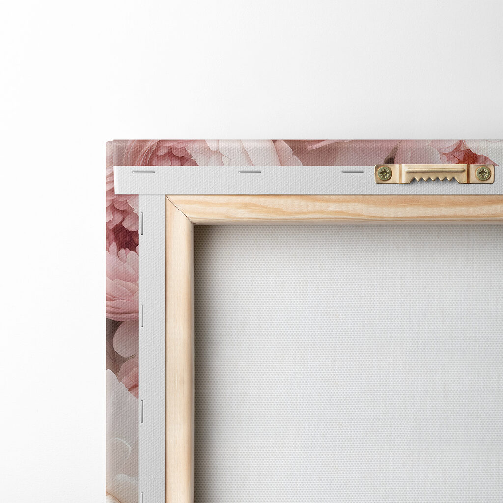 Rosettes roses et blanches — dos