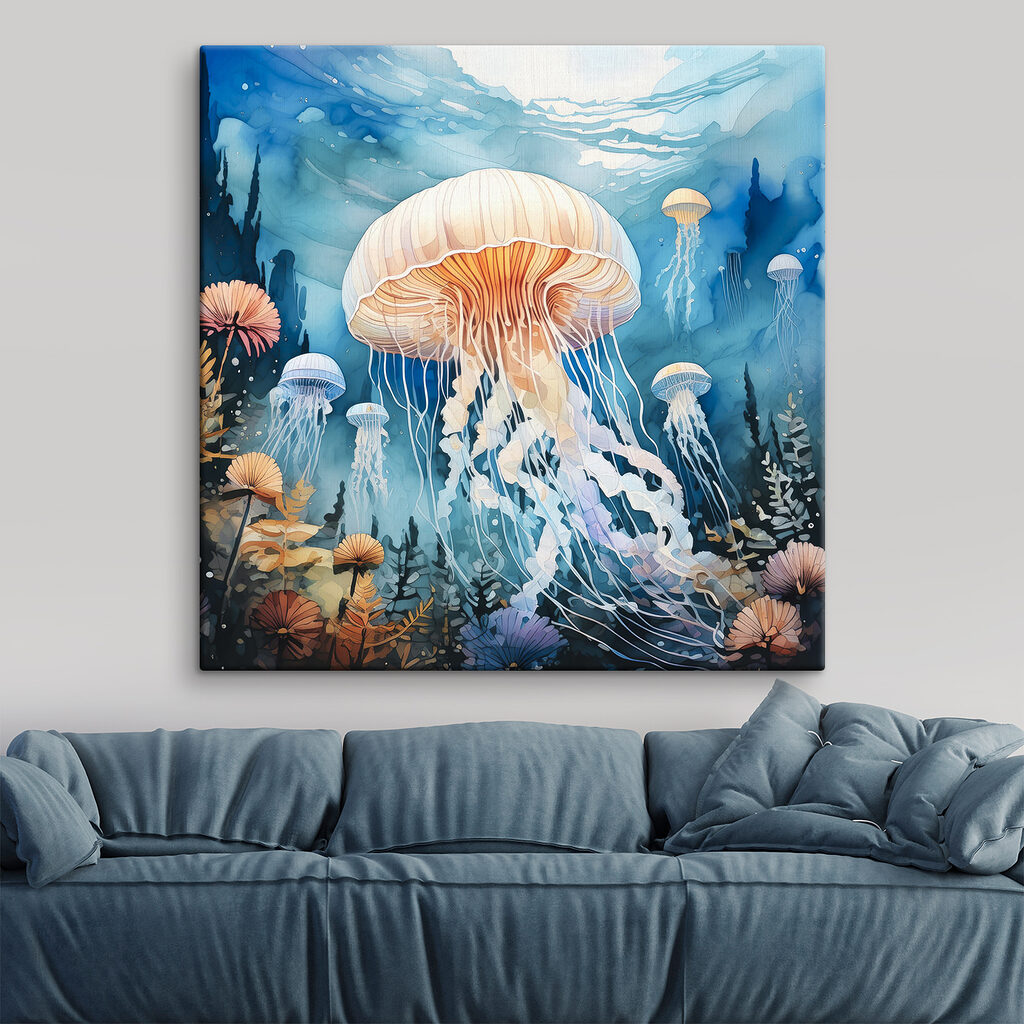 Méduses et fleurs sous-marines — intérieur 2