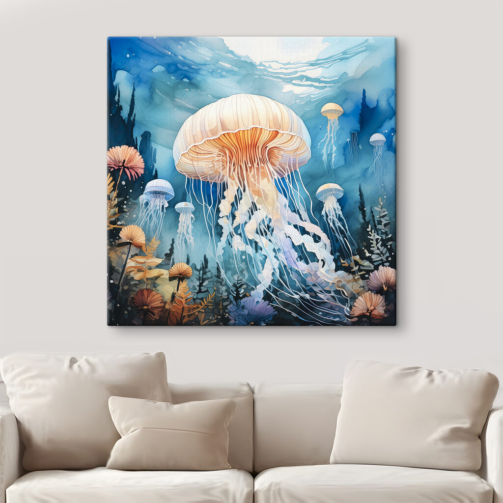 Méduses et fleurs sous-marines — intérieur 3