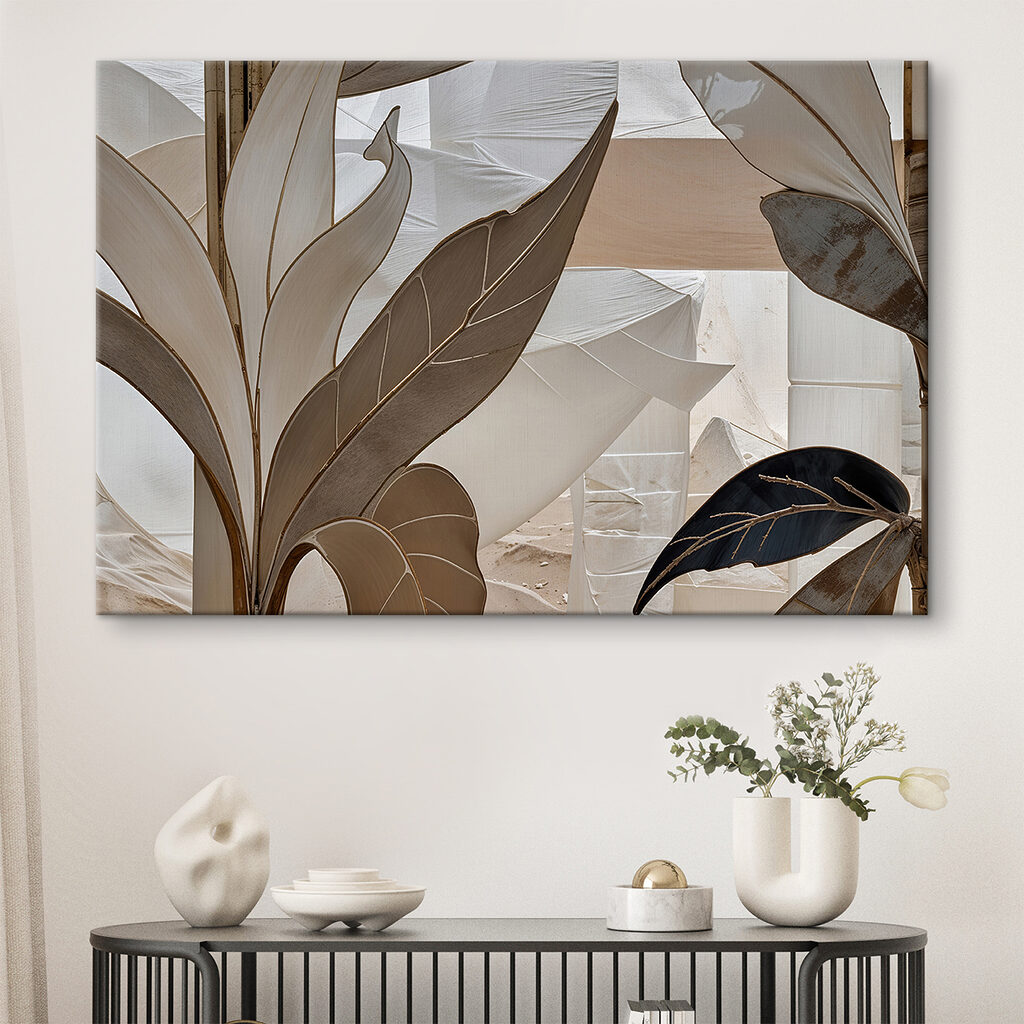 Feuilles et architecture — intérieur 2