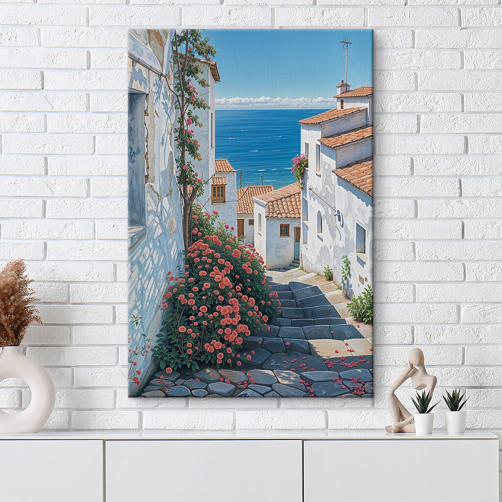 Escalier vers la mer — intérieur 2
