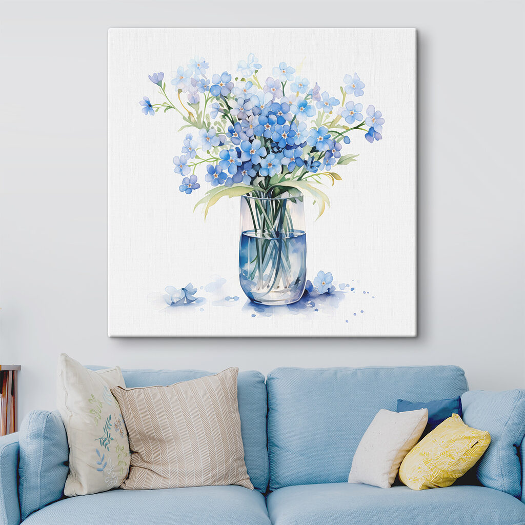 Myosotis aux ombres bleues — intérieur 2
