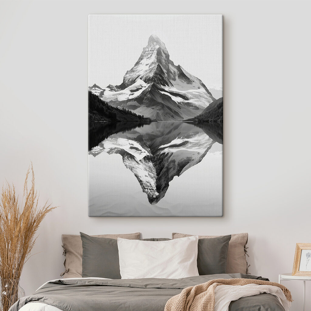 Montagne en miroir — intérieur 1