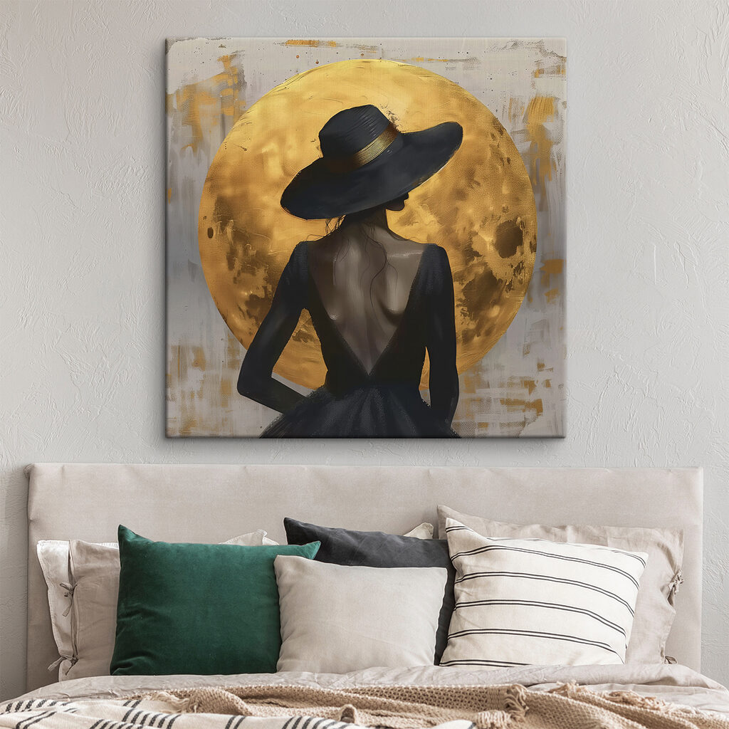 Chapeau noir et lune — intérieur 2