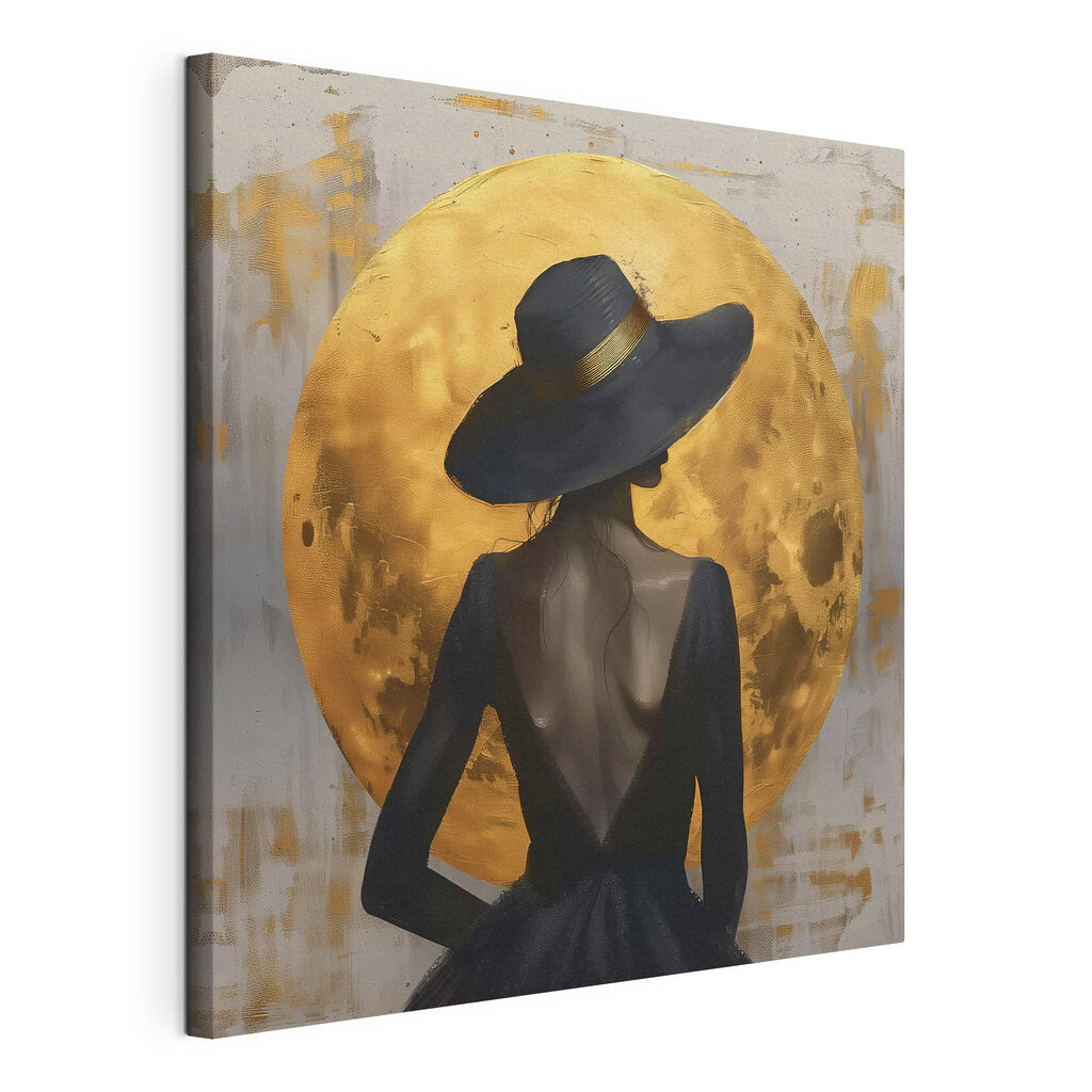 Chapeau noir et lune — vue du produit
