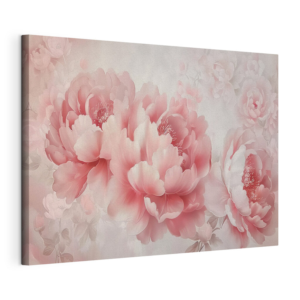 Pivoines rose tendre — vue du produit