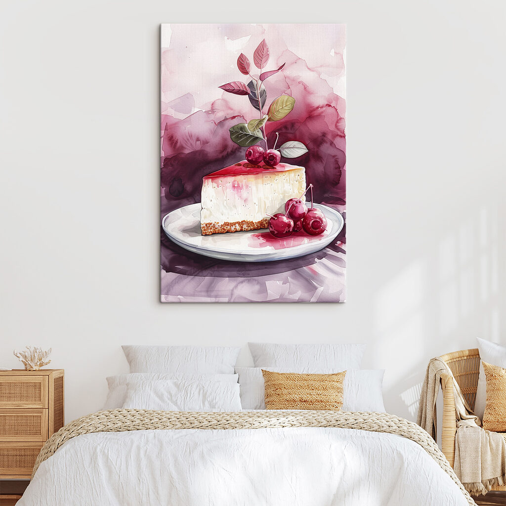 Cheesecake aux cerises — intérieur 2