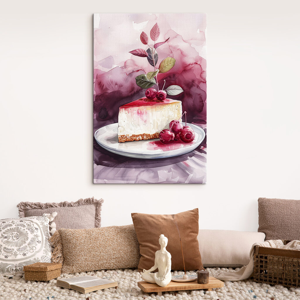 Cheesecake aux cerises — intérieur 3