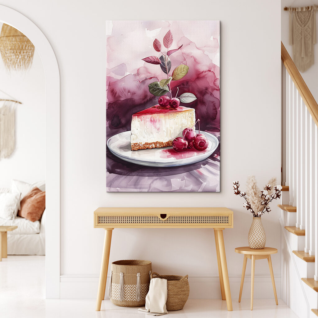 Cheesecake aux cerises — intérieur 1