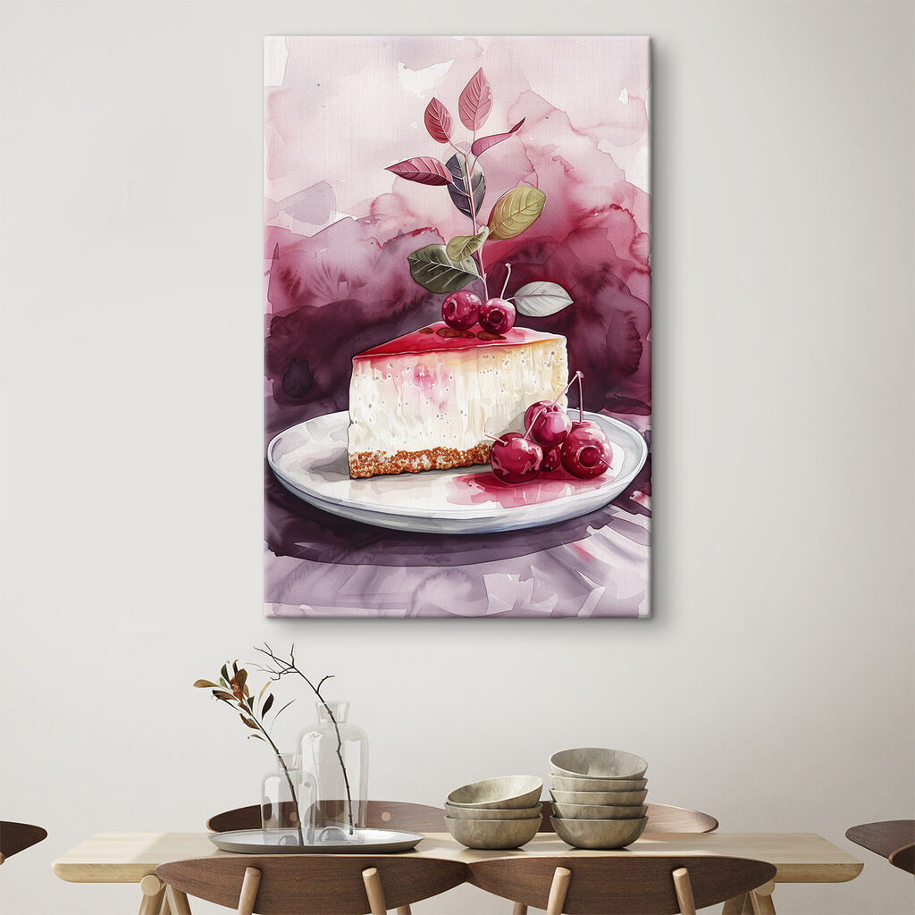 Cheesecake aux cerises — intérieur 4