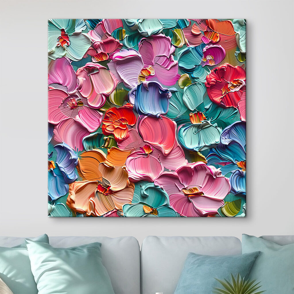 Mosaïque de pétales — intérieur 2