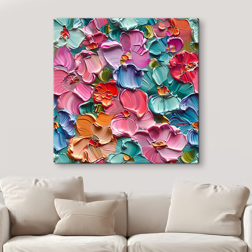 Mosaïque de pétales — intérieur 3