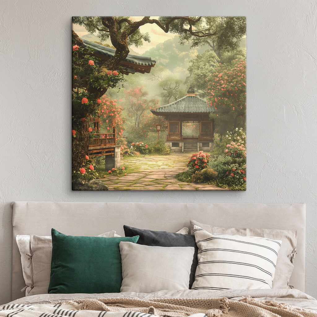 Allée du vieil arbre dans un intérieur
