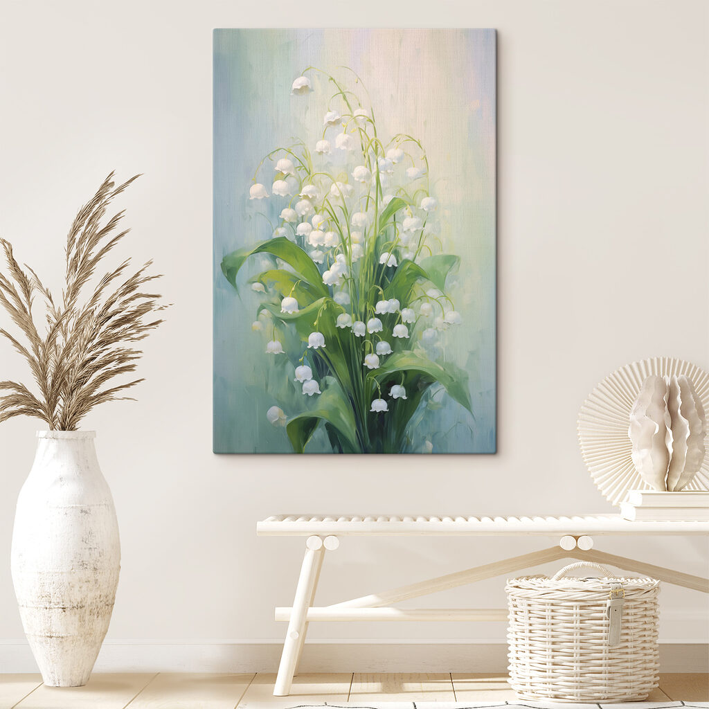Muguet parmi les feuilles — intérieur 2