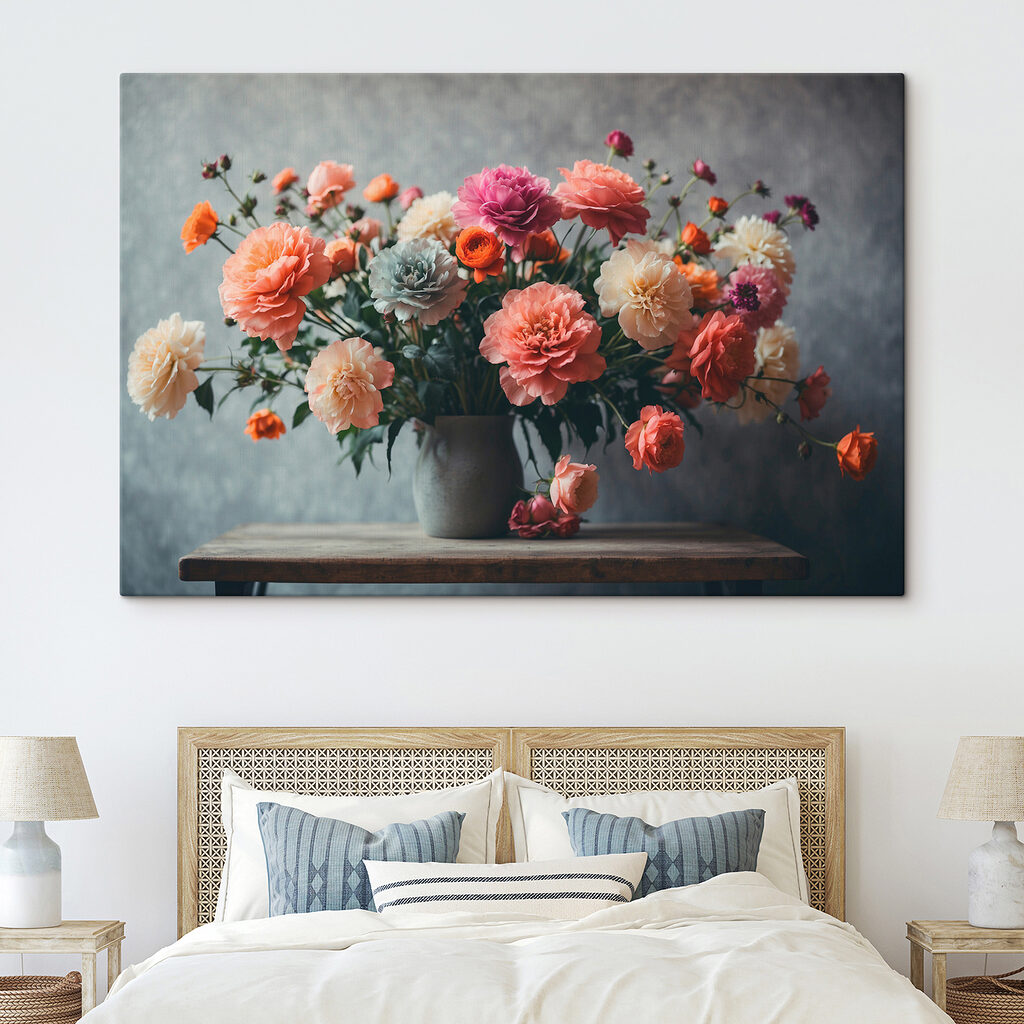 Bouquet sur la table — intérieur 2