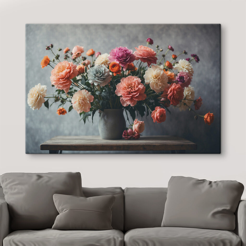 Bouquet sur la table — intérieur 3