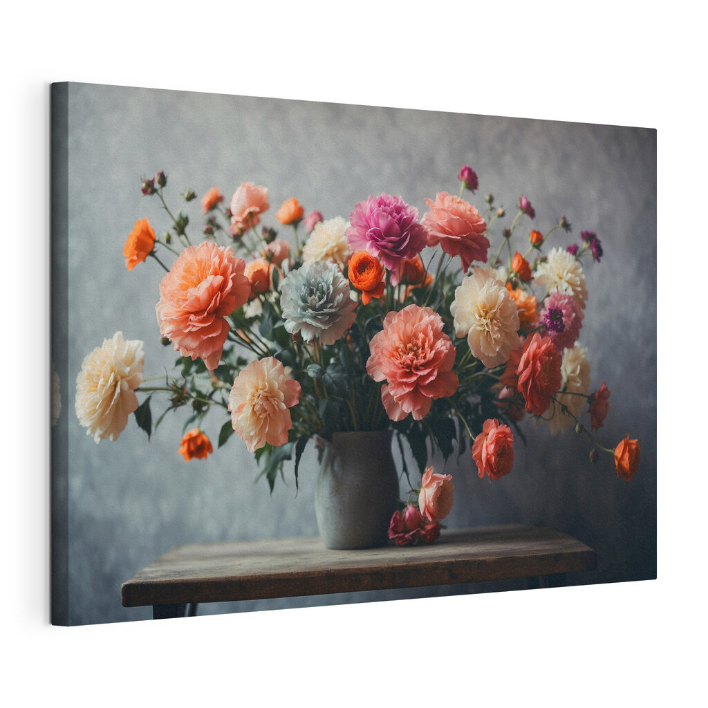 Bouquet sur la table — vue du produit