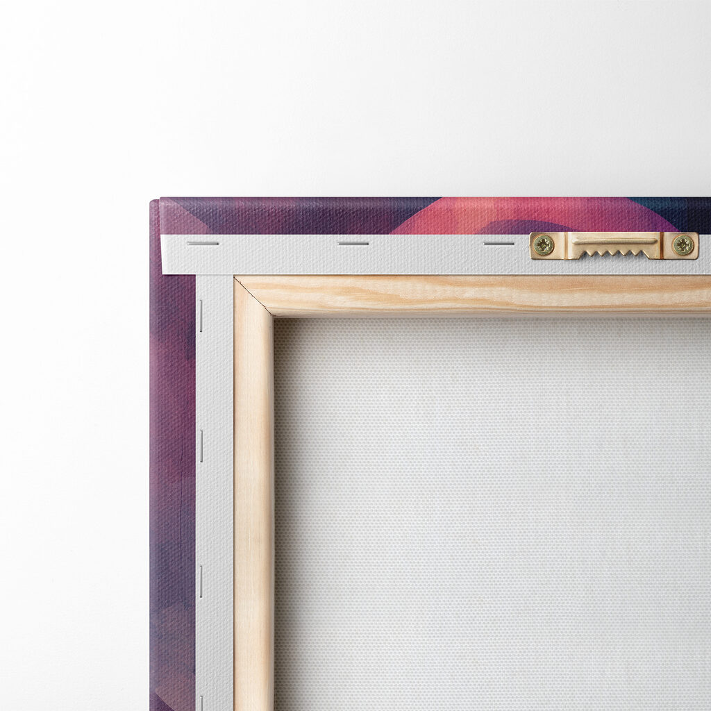 Escalier et arches colorées — dos