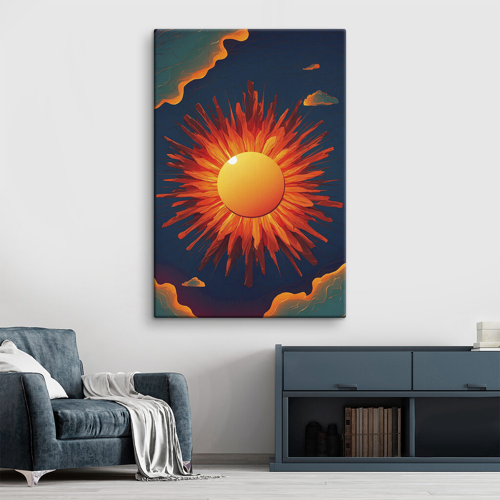 Soleil aux rayons ardents — intérieur 2